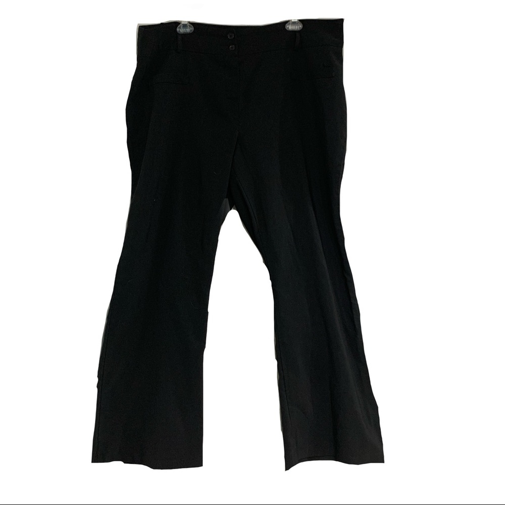 Dots Plus Size Black Dress Pant Size 18